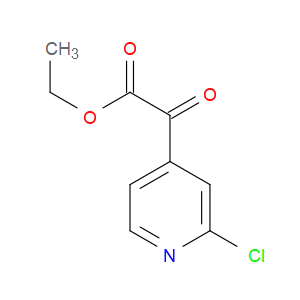 Ethyl 2-chloro-α-oxo-4-pyridineacetate