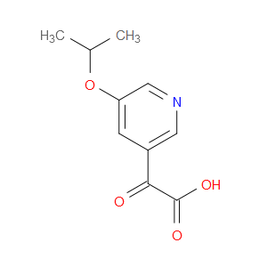 5-(1-Methylethoxy)-α-oxo-3-pyridineacetic acid