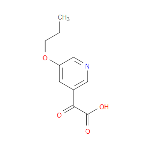 α-Oxo-5-propoxy-3-pyridineacetic acid