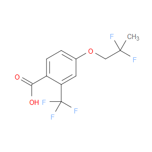 4-(2,2-Difluoropropoxy)-2-(trifluoromethyl)benzoic acid