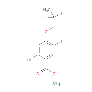 Benzoic acid, 2-bromo-4-(2,2-difluoropropoxy)-5-fluoro-, methyl ester
