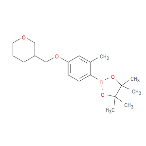 Tetrahydro-3-[[3-methyl-4-(4,4,5,5-tetramethyl-1,3,2-dioxaborolan-2-yl)phenox...