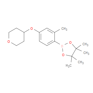 Tetrahydro-4-[3-methyl-4-(4,4,5,5-tetramethyl-1,3,2-dioxaborolan-2-yl)phenoxy...