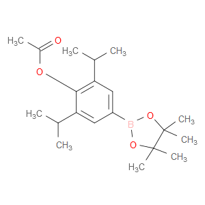Phenol, 2,6-bis(1-methylethyl)-4-(4,4,5,5-tetramethyl-1,3,2-dioxaborolan-2-yl...