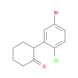 Cyclohexanone, 2-(5-bromo-2-chlorophenyl)-