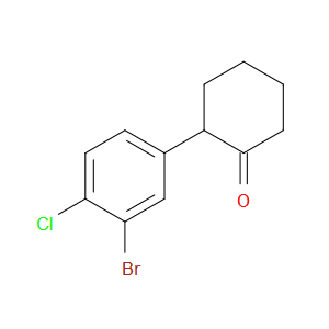 Cyclohexanone, 2-(3-bromo-4-chlorophenyl)-