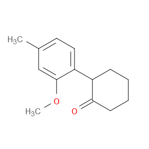 Cyclohexanone, 2-(2-methoxy-4-methylphenyl)-