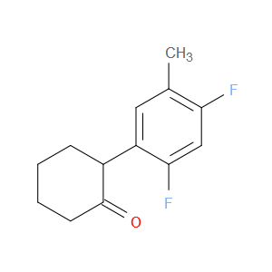 2-(2,4-Difluoro-5-methylphenyl)cyclohexanone