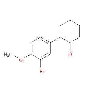 Cyclohexanone, 2-(3-bromo-4-methoxyphenyl)-