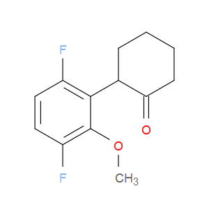 2-(3,6-Difluoro-2-methoxyphenyl)cyclohexanone
