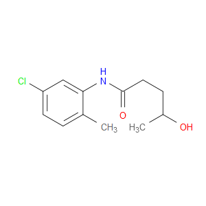 Pentanamide, N-(5-chloro-2-methylphenyl)-4-hydroxy-