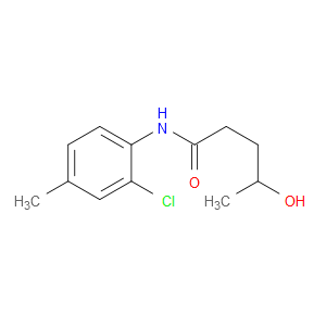 Pentanamide, N-(2-chloro-4-methylphenyl)-4-hydroxy-