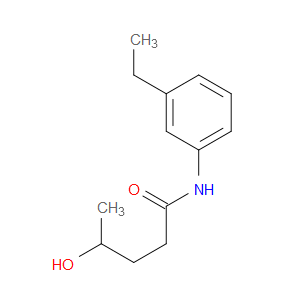Pentanamide, N-(3-ethylphenyl)-4-hydroxy-