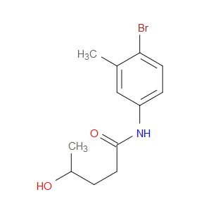 Pentanamide, N-(4-bromo-3-methylphenyl)-4-hydroxy-