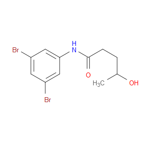 N-(3,5-Dibromophenyl)-4-hydroxypentanamide