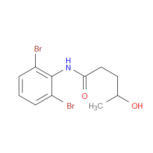 Pentanamide, N-(2,6-dibromophenyl)-4-hydroxy-
