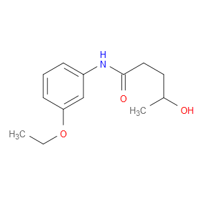 Pentanamide, N-(3-ethoxyphenyl)-4-hydroxy-