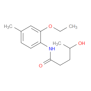 Pentanamide, N-(2-ethoxy-4-methylphenyl)-4-hydroxy-