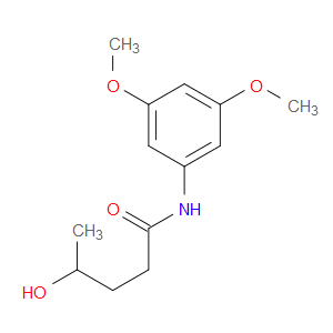 Pentanamide, N-(3,5-dimethoxyphenyl)-4-hydroxy-