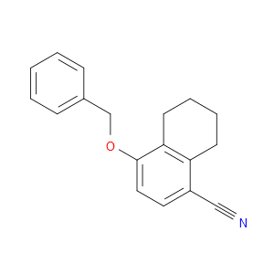 5,6,7,8-Tetrahydro-4-(phenylmethoxy)-1-naphthalenecarbonitrile
