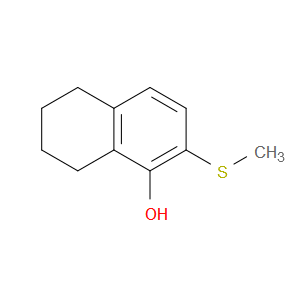 5,6,7,8-Tetrahydro-2-(methylthio)-1-naphthalenol