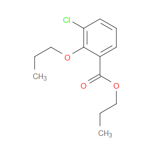 Propyl 3-chloro-2-propoxybenzoate