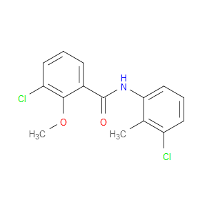 Benzamide, 3-chloro-N-(3-chloro-2-methylphenyl)-2-methoxy-