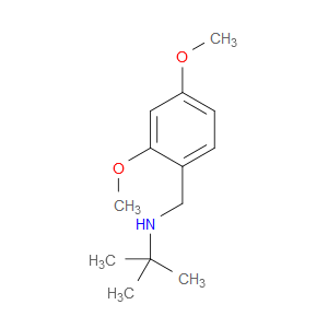 N-(1,1-Dimethylethyl)-2,4-dimethoxybenzenemethanamine