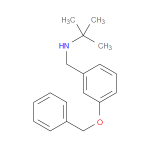 N-(1,1-Dimethylethyl)-3-(phenylmethoxy)benzenemethanamine
