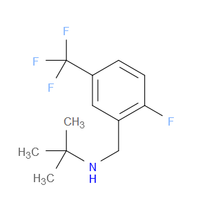 N-(1,1-Dimethylethyl)-2-fluoro-5-(trifluoromethyl)benzenemethanamine