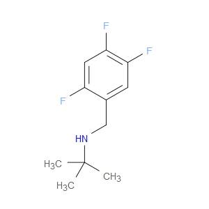 N-(1,1-Dimethylethyl)-2,4,5-trifluorobenzenemethanamine