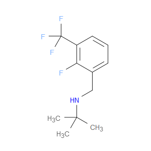 N-(1,1-Dimethylethyl)-2-fluoro-3-(trifluoromethyl)benzenemethanamine