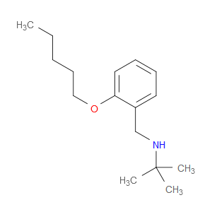 N-(1,1-Dimethylethyl)-2-(pentyloxy)benzenemethanamine