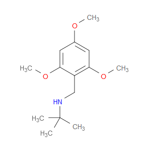 N-(1,1-Dimethylethyl)-2,4,6-trimethoxybenzenemethanamine