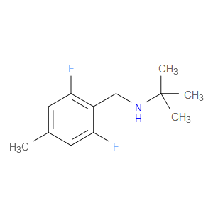 N-(1,1-Dimethylethyl)-2,6-difluoro-4-methylbenzenemethanamine