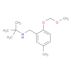 N-(1,1-Dimethylethyl)-2-(methoxymethoxy)-5-methylbenzenemethanamine