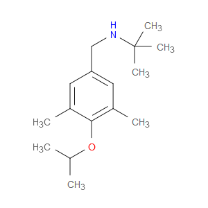 N-(1,1-Dimethylethyl)-3,5-dimethyl-4-(1-methylethoxy)benzenemethanamine