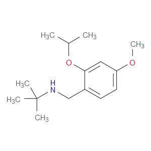 N-(1,1-Dimethylethyl)-4-methoxy-2-(1-methylethoxy)benzenemethanamine