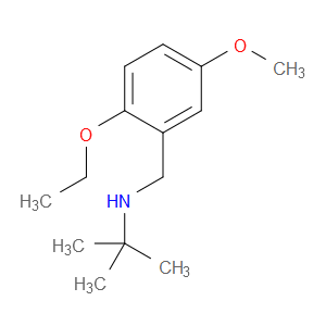 N-(1,1-Dimethylethyl)-2-ethoxy-5-methoxybenzenemethanamine