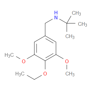 N-(1,1-Dimethylethyl)-4-ethoxy-3,5-dimethoxybenzenemethanamine
