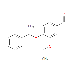 3-Ethoxy-4-(1-phenylethoxy)benzaldehyde