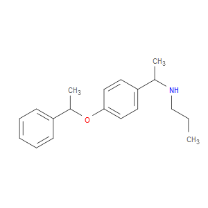 α-Methyl-4-(1-phenylethoxy)-N-propylbenzenemethanamine