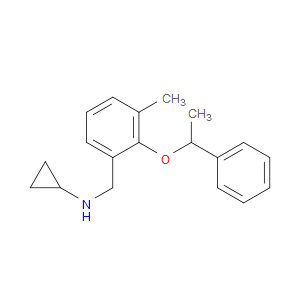 N-Cyclopropyl-3-methyl-2-(1-phenylethoxy)benzenemethanamine