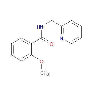 Benzamide, 2-methoxy-N-(2-pyridinylmethyl)-