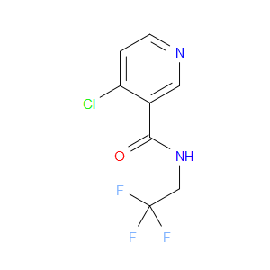 4-Chloro-N-(2,2,2-trifluoroethyl)-3-pyridinecarboxamide