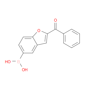 B-(2-Benzoyl-5-benzofuranyl)boronic acid
