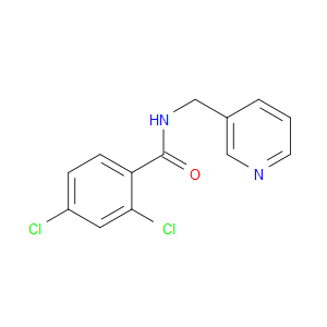 Benzamide, 2,4-dichloro-N-(3-pyridinylmethyl)-