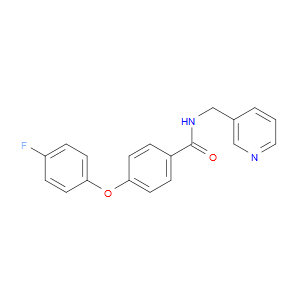 4-(4-Fluorophenoxy)-N-(3-pyridinylmethyl)benzamide