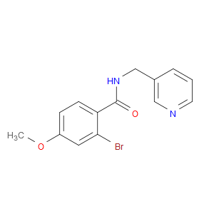 Benzamide, 2-bromo-4-methoxy-N-(3-pyridinylmethyl)-