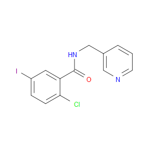 2-Chloro-5-iodo-N-(3-pyridinylmethyl)benzamide